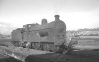 'S' Class 4-4-0 no 171 stands in the sunshine on Adelaide shed, South Belfast, in the summer of 1965.<br><br>[K A Gray 28/08/1965]