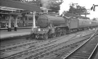 A summer Saturday arrival at Newcastle Central on 22 July 1961, featuring K3 2-6-0 no 61942 entering the station off the High Level Bridge with the 10.50am ex-Scarborough.<br><br>[K A Gray 22/07/1961]