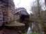 This arched bridge over the River Derwent near Derby Friargate station [see image 42539] was built only 200 yards downstream in the Handyside Foundry. View looks towards Nottingham, in a round about way.<br><br>[Ken Strachan 21/02/2013]