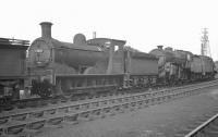 J36 0-6-0 no 65321 in a lineup at 12C Carlisle Canal in August 1962. Withdrawn from Canal shed in November that year the locomotive was cut up at Inverurie Works some 5 months later.  <br><br>[K A Gray 04/08/1962]