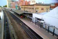 Something old, something new, and something blue (the train roofs in the platforms by the old Southern station): but I can't see anything borrowed. Major rebuilding, nearly finished at Reading on 18th May.<br><br>[Ken Strachan 18/05/2013]