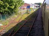 This siding into Worcester's Metal Box works was the last industrial siding in Worcestershire when it closed earlier this year. Sadly, the factory will soon shut down altogether. A class 66 used to visit here on  weekdays, leaving at about 7am. On this occasion, the only scrap traffic to be seen was in road vehicle trailers.<br><br>[Ken Strachan 25/05/2013]