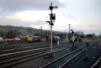 View of Exeter Riverside yard in 1984.<br><br>[Ian Dinmore //1984]