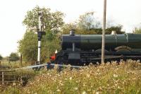 7903 <I>Foremarke Hall</I>, 'running-in' on the Swindon and Cricklade Railway near Blunsdon in September 2003.<br><br>[Peter Todd 20/09/2003]