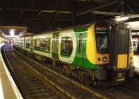 London Midland Trains 350259 stands at Euston on 1 June 2013.<br><br>[John Steven 01/06/2013]