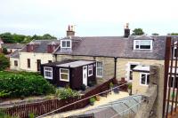 The up side buildings of the original Troon station [see image 43622] in June 2013. <br><br>[Colin Miller 29/06/2013]