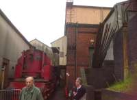 The big boys' play accessory set at Tyseley on 23 June. A water tank, a coal drop, an old cast iron lamppost, plenty of boiler tubes... what else could an enthusiast want? Oh yes - a steam crane. Ticks all the boxes for me.<br><br>[Ken Strachan 23/06/2013]