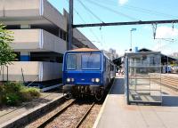 SNCF single car unit 2247 alongside the platform at Angouleme on 14 June 2013.<br><br>[Peter Todd 14/06/2013]