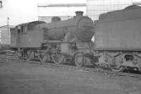 Gresley V3 2-6-2T no 67617 at Darlington Works, thought to have been taken around 1960. The locomotive was finally withdrawn from St Margarets shed in August 1962 and made its final journey here in September 1963 for cutting up. [With thanks to all those who assisted with this query]<br><br>[K A Gray //1960]