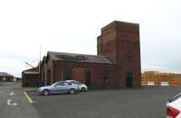 The G&SWR powerhouse on the west harbour at Troon in June 2013. Now a Fish Restaurant / Chip Shop [but a rather upmarket one]. <br>
<br>
<br>
<br><br>[Colin Miller 29/06/2013]