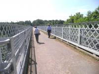 Looking across the 135m span of Bilston Glen Viaduct in July 2013.<br><br>[John Yellowlees 08/07/2013]