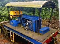 Something different on the motive power front - a 4-wheel mechanical shunter based on a Fordson tractor at the Colne Valley Railway centre in July 2013. The name <I>Henry</I> seems appropriate somehow.<br><br>[Ken Strachan 20/07/2013]