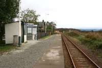 Platform view at Duirinish in September 2009, looking south west towards Kyle of Lochalsh.<br><br>[John Furnevel 29/09/2009]