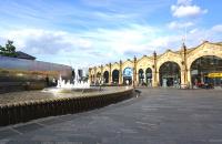 Approach to Sheffield station in August 2013.<br><br>[Bruce McCartney 07/08/2013]