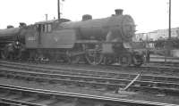 Gresley V3 2-6-2T no 67620 photographed on Haymarket shed in February 1962.<br><br>[K A Gray 03/02/1962]