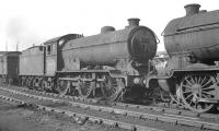 Gresley J39 0-6-0 no 64819 stands in the shed yard at Heaton. The photograph is thought to have been taken in September 1962, the month the locomotive was withdrawn from Hull Dairycoates. It is thought to be on its way to Cowlairs, Glasgow, where it was cut up later that same month.<br><br>[K A Gray /09/1962]