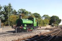 Hudswell-Clarke 0-4-0ST <I>Millom</I> at Quainton Road on 5 September. Built for the Ministry of Supply in 1946 (no 1742) the locomotive arrived at Quainton in March 1970.<br><br>[Peter Todd 05/09/2013]