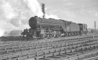 V2 2-6-2 no 60913 looking a little windswept at the north end of Heaton yard in May 1963.<br><br>[K A Gray 25/05/1963]