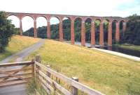 View west along the Tweed at Leaderfoot in August 2013. [See image 40067]<br><br>[John Furnevel 13/08/2013]