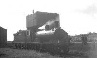 No 49 <I>Gordon Highlander</I> stands on Silloth shed on 13 June 1964, having arrived earlier with <I>The Solway Ranger</I>.<br><br>[K A Gray 13/06/1964]