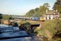 50025 <I>Invincible</I> passing Cowley Bridge Junction with a Paddington - Plymouth service in July 1987.<br><br>[Ian Dinmore /07/1987]