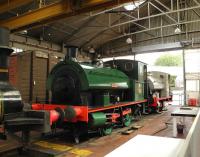 RSH 0-4-0ST <I>Ajax</I> of 1941, one of the working engines at Chatham, seen here on 17 September 2013.<br><br>[Peter Todd 17/09/2013]