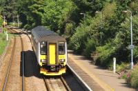 156419 arrives at Brundall on 20 June 2011 with a Norwich - Lowestoft service.<br><br>[Ian Dinmore 20/06/2011]