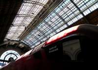 Roof detail, Budapest Keleti, 3 October 2013.<br><br>[John Yellowlees 03/10/2013]