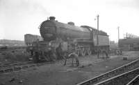 B16 4-6-0 no 61434 photographed on Heaton shed in June 1963.<br><br>[K A Gray 08/06/1963]