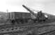 Ex-CR rail mounted hand crane and ex-Aberdeen Gas Works coal wagon at Aviemore in June 1974 on what was to become the site of the Strathspey Railway's Speyside station. <br><br>[John McIntyre 15/06/1974]