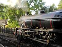 B1 61002 <I>Impala</I> running round at Pickering on 5 October.<br><br>[Peter Todd 05/10/2013]