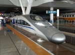 A class CHR380A EMU, recently arrived on time at Wuhan Station on 1 November with train G83 from Beijing. <br><br>[Mark Poustie 01/11/2013]