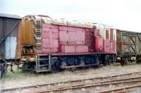 Ex BR Class 11 at the ARPG's Waterside depot in April 2001. Sometime numbered 12052, latterly with Crouch Mining, Widdrington, now on loan to the Caledonian Railway, Brechin. [See image 12505] <br><br>[Colin Miller /04/2001]