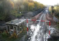 View south from the B704 towards Arniston and Gorebridge on 17 November 2013.<br><br>[John Furnevel 17/11/2013]