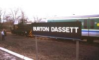 MoD 278 with stored multiple units at Burton Dassett in 1993. The nearby original station here (originally Warwick Road) closed shortly after WW2.  The location is now part of the massive MoD complex at Kineton, at the end of a branch from Fenny Compton. MoD Kineton extends to several hundred acres and has its own internal rail network. Part of the site is used for the secure storage of locomotives, rolling stock and other items on behalf of various UK Train Operating Companies.<br><br>[Ian Dinmore /04/1993]