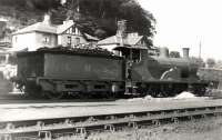 This is a scan from a rather battered postcard showing 14412 <I>Ben Avon</I> at Dingwall shed. The locomotive shed was to the south of the station, on the west side of the line, close to the goods shed.<br><br>[Ewan Crawford Collection //]