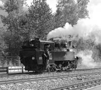 The summer steam service on the Zillertalbahn in 2013 comprised a 10:30 departure from Jenbach to Mayrhofen, returning from the latter at 16:34. In between it was advertised as doing a short return to Aschau but in practice the service was extended a couple of stops further to Kaltenbach where No. 5 <I>Gerlos</I> is seen in the process of running round prior to departing at 15:02 for Mayrhofen.<br>
<br><br>[Bill Jamieson 02/10/2013]