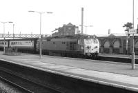 50034 <I>Furious</I> takes the down fast line through Southall station in November 1980 with a Paddington - Plymouth train.<br><br>[John Furnevel 18/11/1980]