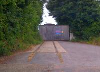 The stock loading point [see image 45498] in the old car park at the CVR on 20th July. Relocation of the car park allowed safer road vehicle access - and averted potential clashes with rail vehicle arrivals and departures.<br><br>[Ken Strachan 20/07/2013]