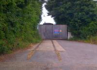 The stock loading point [see image 45498] in the old car park at the CVR on 20th July. Relocation of the car park allowed safer road vehicle access - and averted potential clashes with rail vehicle arrivals and departures.<br><br>[Ken Strachan 20/07/2013]