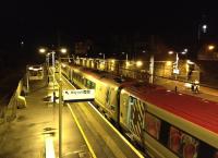 The 1652 ex-Waverley about to leave Lockerbie (1750) for Carlisle on Saturday 18 January.<br><br>[Bruce McCartney 18/01/2014]