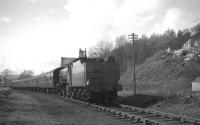 The RCTS <i>North Eastern No.2 Rail Tour</i> at Frosterley on the Wearhead branch on 10 April 1965. Locomotive in charge is K4 No.3442 <i>The Great Marquess</i> [see image 9349] [Ref Query 13206].<br><br>[K A Gray 10/04/1965]