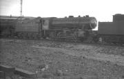 WD Austerity 2-8-0 no 90435 in the shed yard at 51L Thornaby in March 1961.<br><br>[K A Gray 26/03/1961]