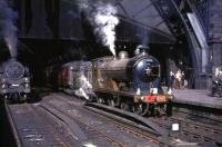 NB 256 <I>Glen Douglas</I> photographed prior to setting off from St Enoch with the RCTS <I>Fife Coast Rail Tour</I> on 28 August 1965.<br><br>[G W Robin 28/08/1965]