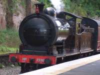 NER J27 no 2392 alongside the platform at Wolsingham in 2007.<br><br>[Colin Alexander //2007]