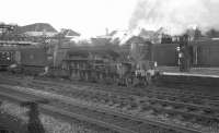 A1 Pacific no 60145 <I>Saint Mungo</I> calls at Doncaster on 21 December 1962 with the 12.39pm Leeds Central - London Kings Cross.<br><br>[K A Gray 21/12/1962]