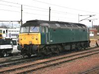 47830 on standby duty alongside Carstairs station in December 2004.<br><br>[John Furnevel 02/12/2004]