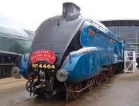 4464 <I>Bittern</I> at the Shildon A4 gathering on 18 February 2014. [See recent news item]<br><br>[Colin Alexander 18/02/2014]