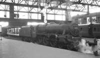 Black 5 no 44776 stands at Carlisle platform 5 on 24 August 1963, shortly after arriving with the 11.55am ex-Hellifield.<br><br>[K A Gray 24/08/1963]