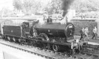 CR Pickersgill 3P 4-4-0 no 54465 at Whitecraigs on 27 May 1962 with a special to Beith. <br><br>[John Robin 27/05/1962]